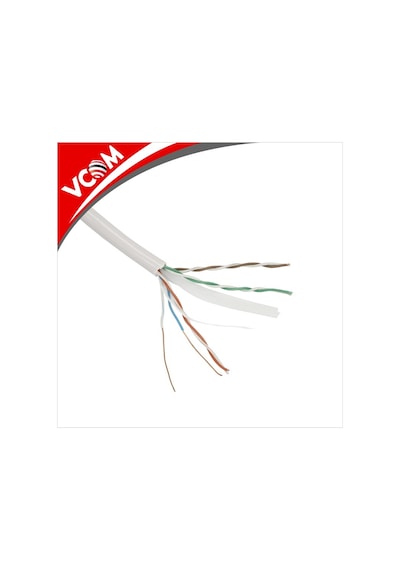 Vcom Nc614 305 Utp Cat6 23 Awg 0 57cca 305mt Gri Kablo