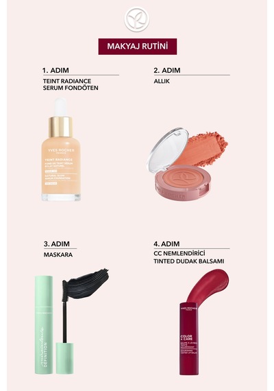 Yves Rocher Cc Nemlendirici Tinted Dudak Balsamı - Mürdüm