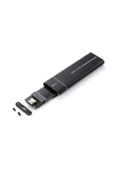 Usb 3.1 type c to PCI-e m.2 NVME SSD harici taşınabilir kutu