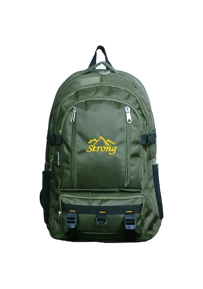 Strong Bag Strong 17-18.4 İnch Laptop Bölmeli Büyük Boy Sırt Çantası ,dağcı Çantası,seyahat Kamp Çantası Haki Yeşil