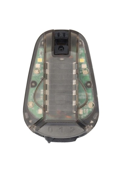 Taktik Kask Işığı, Tanıma Işığı, Taktiksel Ir Flaş, Led Klipsli Işıklar Yeşil
