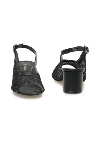 Polaris 327113.z Siyah Kadın Topuklu Sandalet 000000000102251580