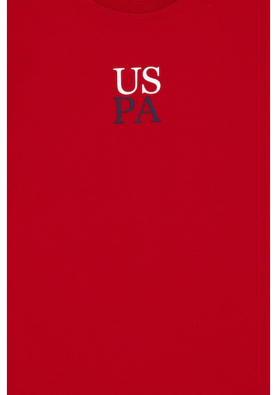 U.S. Polo Assn. Erkek Çocuk Kırmızı Oversize Bisiklet Yaka Tişört 50306498-VR030 U.S. Polo Assn. Erkek Çocuk Kırmızı Oversize Bisiklet Yaka Tişört 50306498-VR030