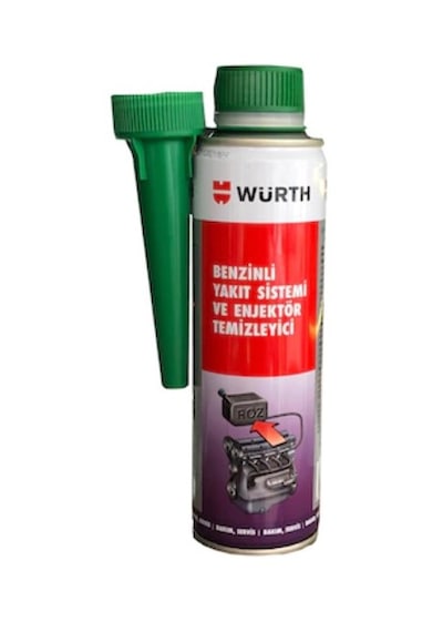 1 Ad. Würth Benzin Sistemi ve Enjektör Temizleyici 300Ml 2022