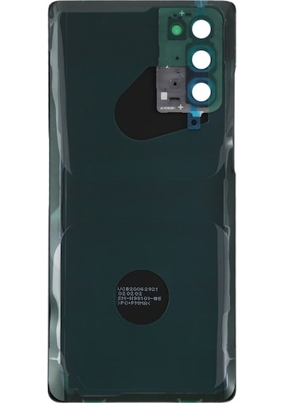 Cbtx Samsung Galaxy Note20 Uyumlu Kamera Lens Kapaklı Pil Arka Kapağı Yeşil
