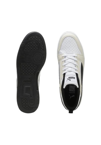 Puma 39232818 Rebound V6 Low Whıte Black Erkek Sneaker 001