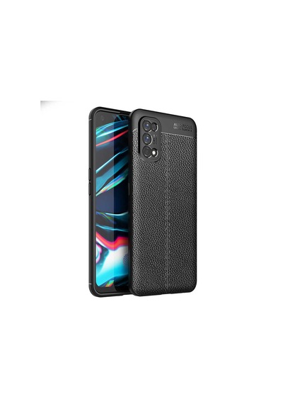 Realme 7 Pro Kılıf Zore Niss Silikon Kapak Siyah
