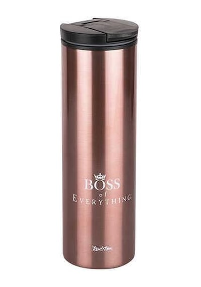 Tantitoni Rose Gold Boss Yazılı Kahve Bardağı 440 ML