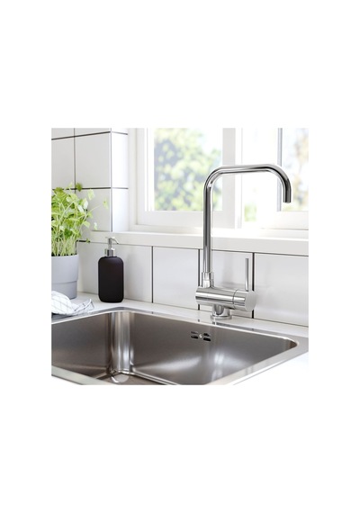 B07 Juttern Öne Eğilebilir Krom Kaplama 35 Cm Lavabo Musluğu Dar Mutfaklar Karavan Tekne İçin Çok Renkli