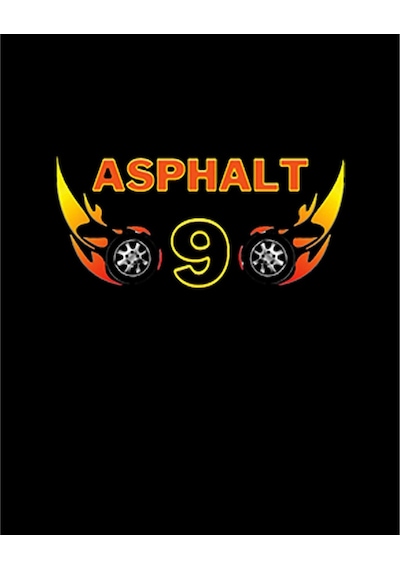 Zepplin Giyim Asphalt 9 Legends Büyük Sırt Patch Yama Siyah