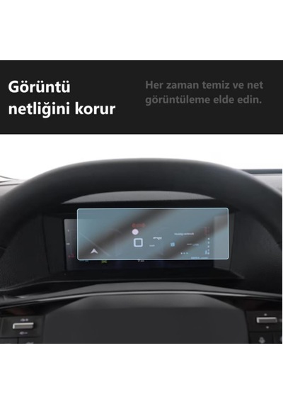 Citroen Jumpy 10 İnç Ekran Koruyucu Dijital Gösterge Nano ' Sadece Ekran Koruyucu