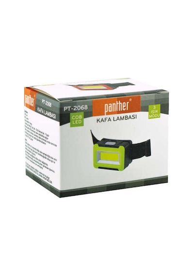 Panther Pt-2068 Pilli Kafa Lambası Siyah Panther Pt-2068 Pilli Kafa Lambası Siyah