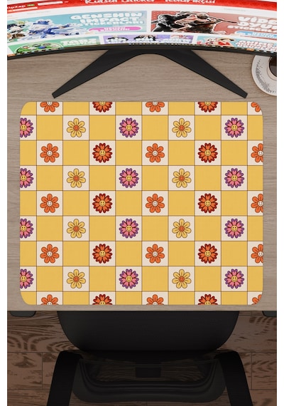 Dama Kaymaz Dikişli Kauçuk Oyuncu Mousepad V3 - 48x40 Xl Gaming Mouse Pad Fare Altlığı