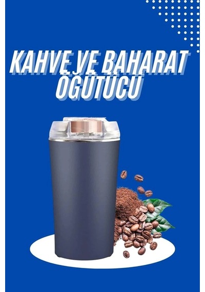 Yeni Nesil Kahve Ve Baharat Öğütücü Paslanmaz Çelik Kahve Değirmeni Rekli