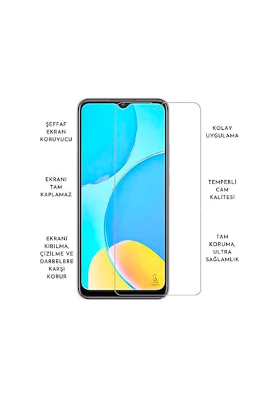 Samsung Galaxy A34 5g Uyumlu Kılıf Esnek Silikon Telefon Kılıfı Ve Temperli Cam Ekran Koruyucu