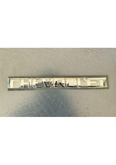 İthal Chevrolet Bagaj Yazısı