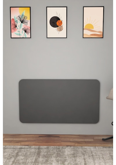 Katlanabilir Duvara Monte Masa - 50x90 Cm Ofis, Ev Çalışma Masası Antrasit