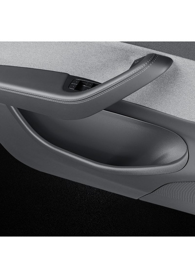 Tesla Model Y Juniper İçin Uyumlu Araç Kapı Kolçak Kaplama Koruma - 4 Lü Set Siyah