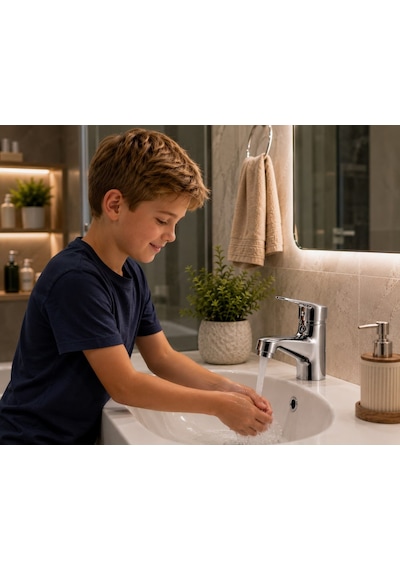 Bella Lavabo Bataryası Acar 17.01.200 Altın