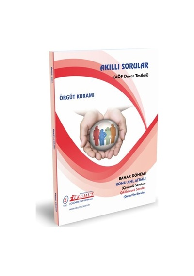 İlkumut Yayınları - Örgüt Kuramı - Konu Anlatımlı - Çözümlü Sorular