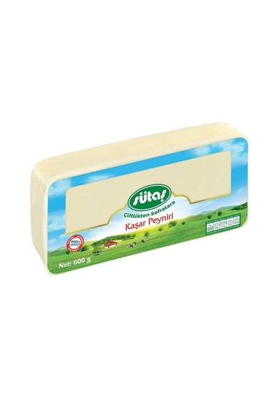 Sütaş Taze Kaşar Peyniri 600 Gr
