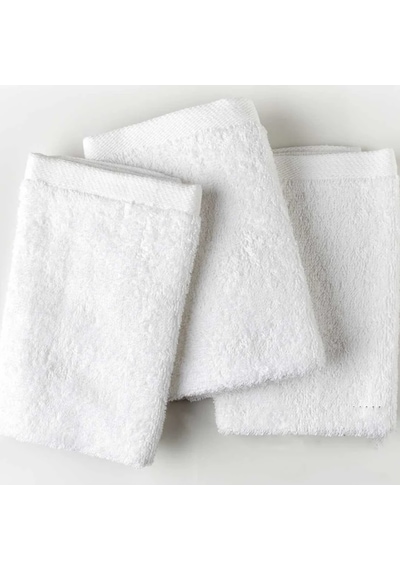 6 Adet 30x30 Cm Otel Havlusu %100 Pamuk Çok Amaçlı El-yüz-traş Havlusu Bebek Havlusu Beyaz
