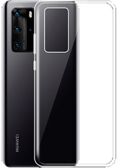 Huawei P40 İle Uyumlu Kılıf Şeffaf Esnek Silikon Telefon Kılıfı Kapak