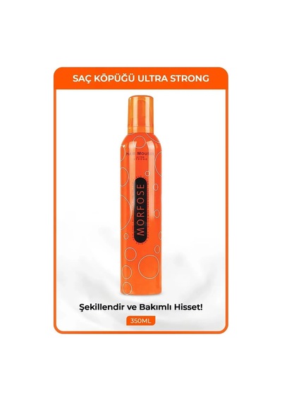 Jenerik Ultra Strong Saç Köpük 350 Ml - Ultra Güçlü Tutuş - Mrfs