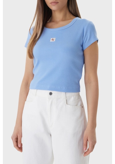 Calvin Klein Bayan T Shirt Lv047c200g C32 Mavi Mavi