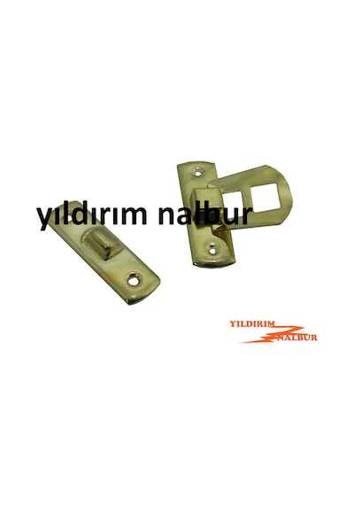 Altın Sarı Kutu Kilidi Gold Dekoratif Klips Sandık Kilidi Hobi Ki