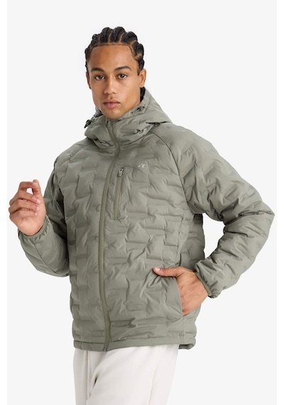 Defacto Defactofit Su İtici Regular Fit Kapüşonlu Fermuarlı Su Geçirmez Kapitoneli Mont C6052ax25aukh109 Haki Defacto Defactofit Su İtici Regular Fit Kapüşonlu Fermuarlı Su Geçirmez Kapitoneli Mont C6052ax25aukh109 Haki