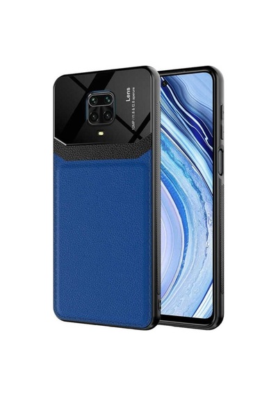 Xiaomi Redmi Note 9 Pro Kılıf Zore Emiks Kapak Lacivert