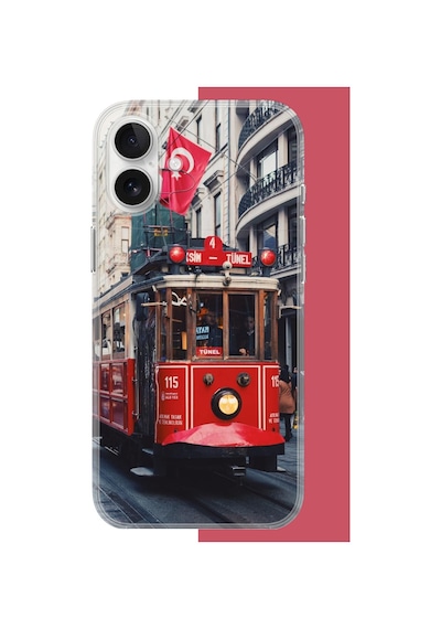 Apple iPhone 17 Uyumlu Taksim1 Uv Baskılı Silikon Kılıf Renkli