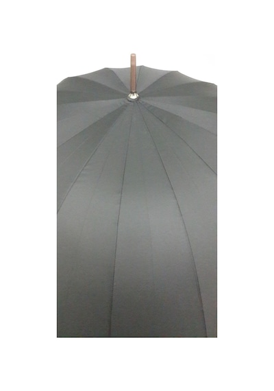 Erkek Protokol Baston Şemsiye 110 CM Çap Boy 90 CM Siyah