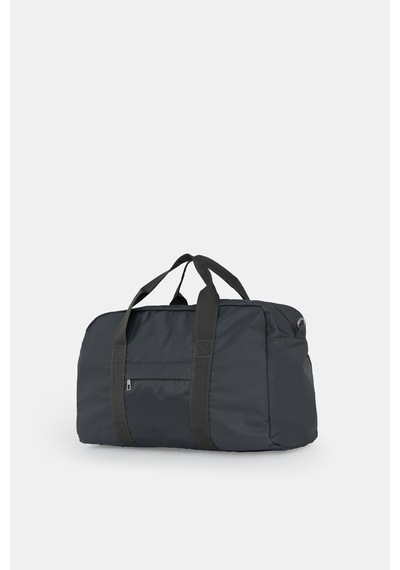 İcone Bag Kadın & Erkek Spor Çantası, Paraşüt Kumaş Önü Cepli Unisex Spor Fitness Gym Çantası Antrasit