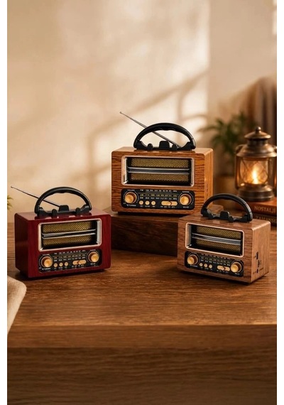 Özel Üretim Torima Bluetooth Hoparlör Nostaljik Radyo Ns02 Hediye Cihazı Cihaz