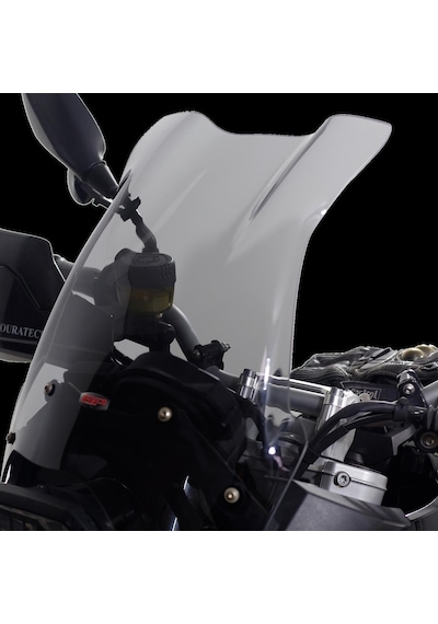 GP Kompozit BMW F 700 GS 2012-2017 Uyumlu Ön Cam Siyah 44 cm