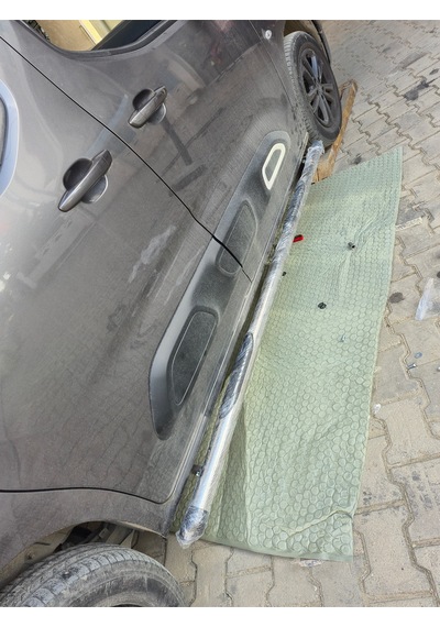 Opel Combo 2019-2025 Al-kar V2 Modeli Yan Basamağı + Arka Koruma Bar 2mm Çok Sağlam Opel Combo 2019-2025 Al-kar V2 Modeli Yan Basamağı + Arka Koruma Bar 2mm Çok Sağlam