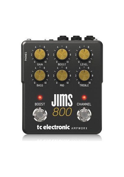 Tc Electronic Jıms 800 Preamfi Çift Kanal Gitar Preamfi Pedalı