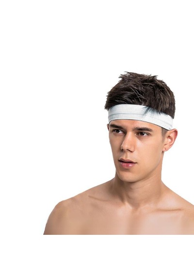 Erkek Spor Saç Bandı Kafabant Esnek Futbol Canlı İddialı Headband Gri