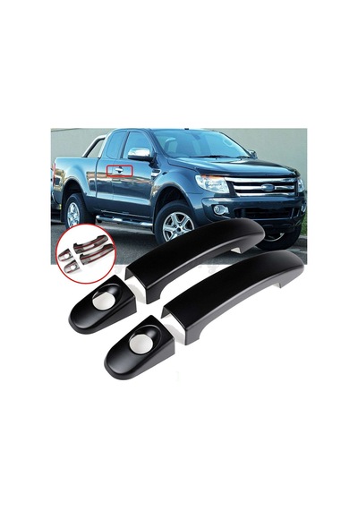 Ford Ranger 2012 Sonrası Kapı Kolu Abs Siyah