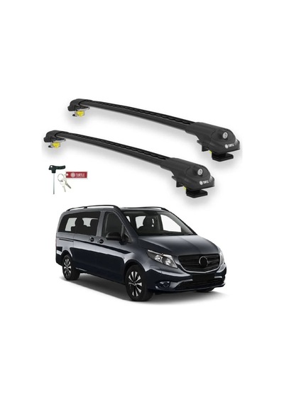 Turtle Mercedes-benz Tourmalineer W447 2015-2025 Ara Atkı Air1 Siyah