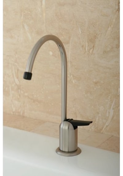 Gourmetier K6198 Americana Tek Kolu Su Filtrasyon Musluğu, Fırçalanmış Nikel, 0.25 Genel