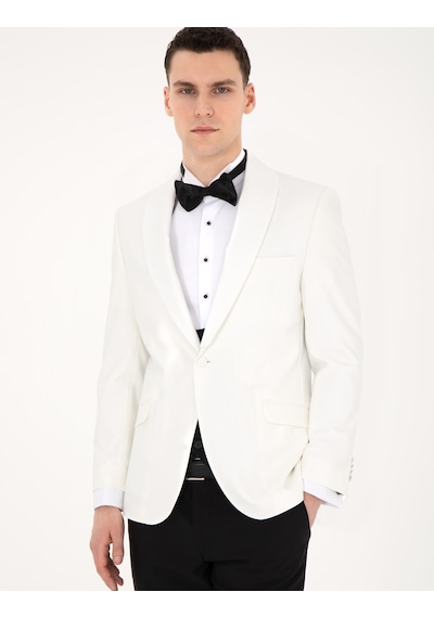 Pierre Cardin Erkek Beyaz Smokin 50288078-vr013 Beyaz