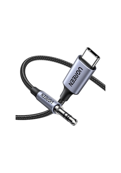 Ugreen Usb-c To Aux Jak Ses Kablosu 3.5mm Audio Adapter Hi-fi Stereo, 1 Metre, 20192