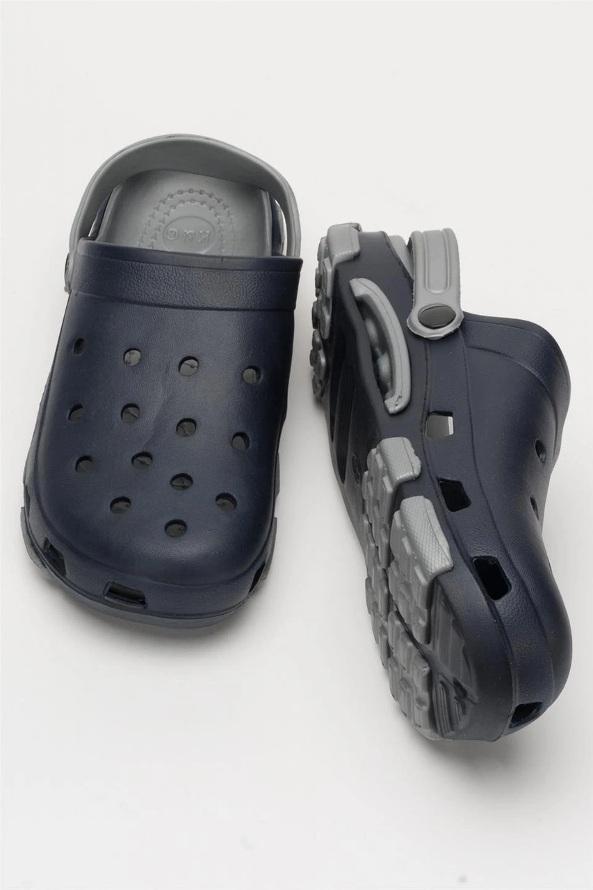 Liger Unisex Çift Tabanlı Ortopedik Hemşire Doktor Aşçı Laboratuvar Deniz Havuz Terliği Sandalet Lacivert - Gri Lacivert - Gri Liger Unisex Çift Tabanlı Ortopedik Hemşire Doktor Aşçı Laboratuvar Deniz Havuz Terliği Sandalet Lacivert - Gri Lacivert - Gri