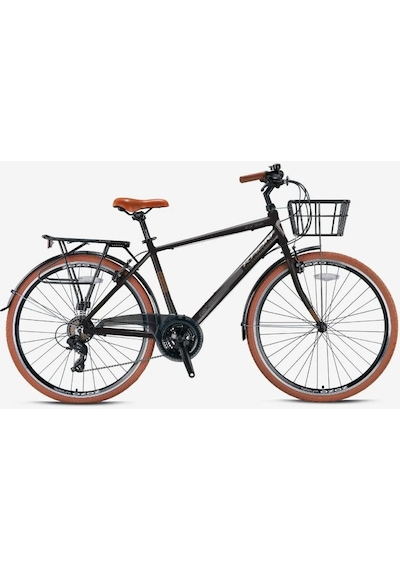 Kron Cx 100 26" Jant Şehir Bisikleti Man 17' Kadro 21 Vites V-fren Mat Siyah Gri Kahverengi Siyah - Kahverengi Kron Cx 100 26" Jant Şehir Bisikleti Man 17' Kadro 21 Vites V-fren Mat Siyah Gri Kahverengi Siyah - Kahverengi