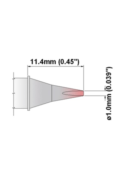 S75Cs010 Ssc-701A Metcal Havya Uyumlu Lehimleme Ucu