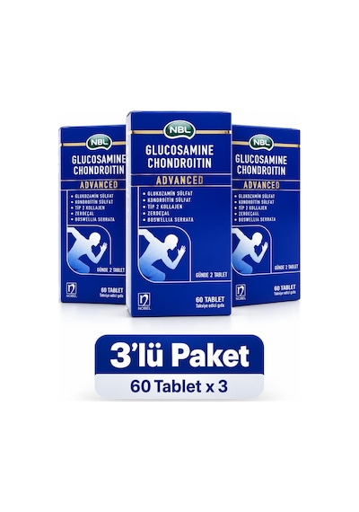 Nbl Glukozamin Advanced 60 Tablet 3 Adet