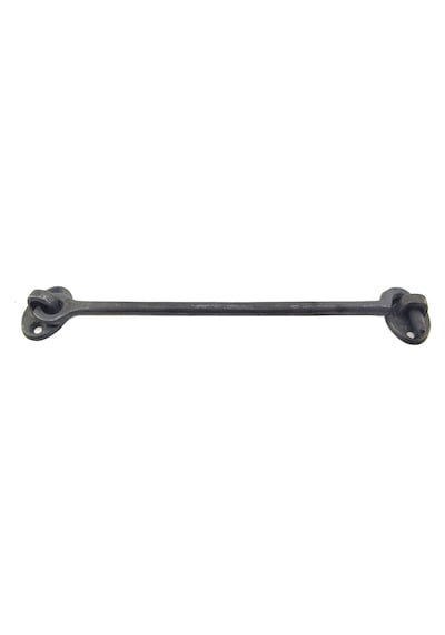 Antika Tarz Dekoratif Pirinç Çengeli - 20cm, Oksit Çok Renkli